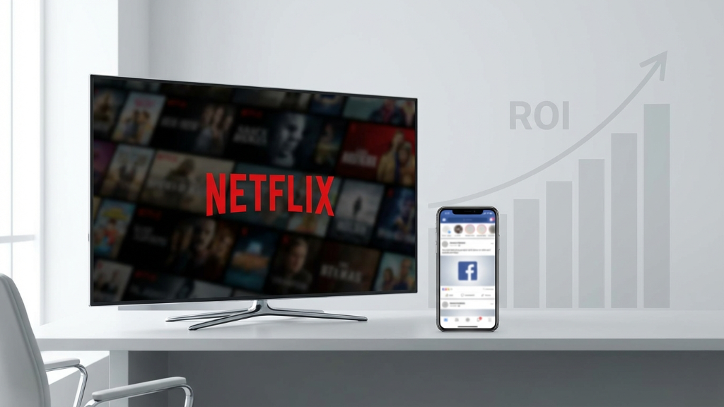 CTV vs. Mídia Social: Onde a Personalização por IA Entrega Mais ROI?